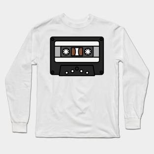 Classic Retro Tape Cassette 80's Long Sleeve T-Shirt